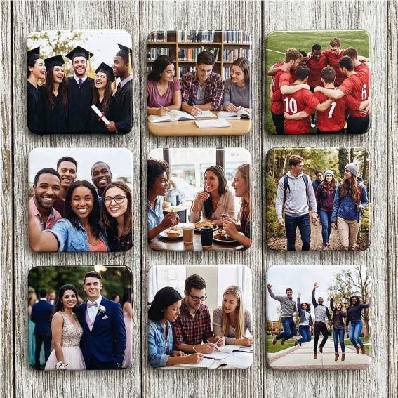 Square Photo Fridge Magnets