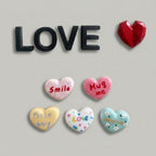 3D LOVE Pop-Art Magnets