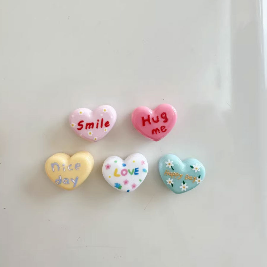 3D LOVE Pop-Art Magnets