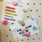 3D LOVE Pop-Art Magnets