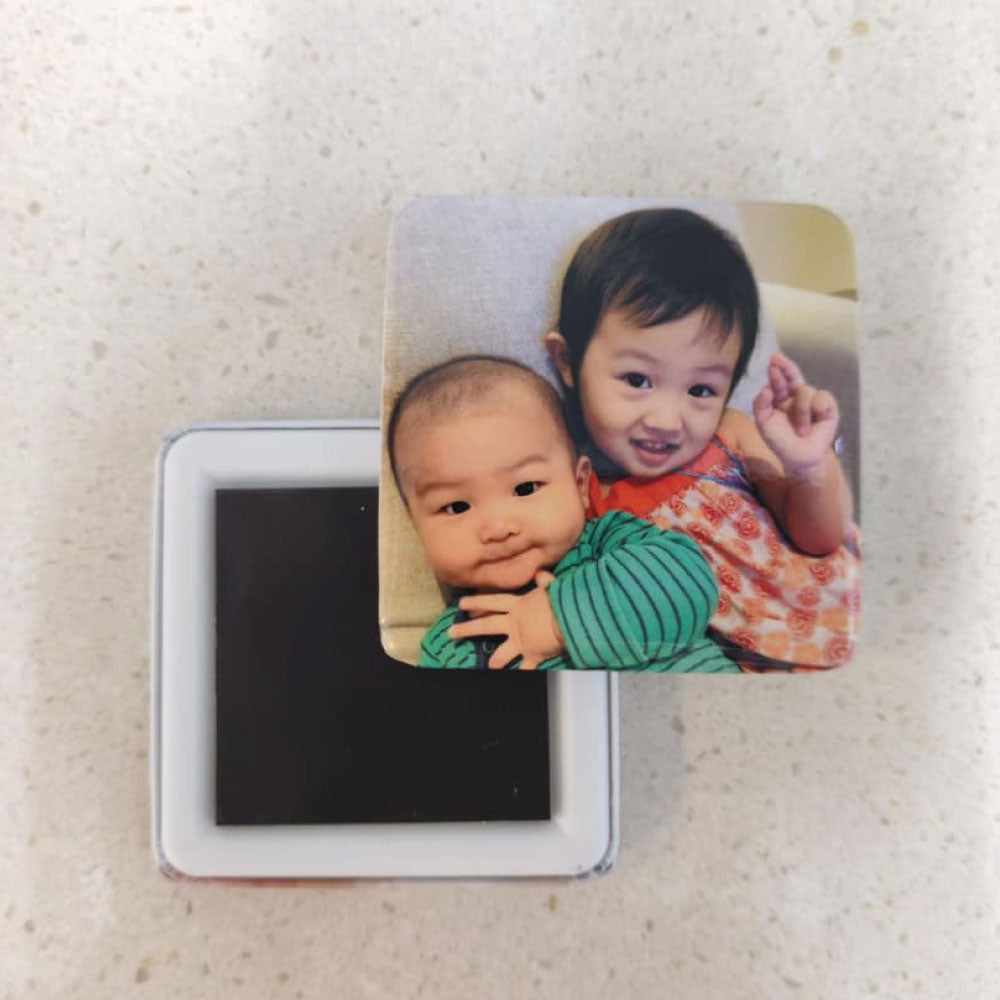 [Puzzle] Square Photo Fridge Magnets
