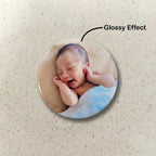 Round Photo Fridge Magnets
