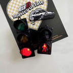 3D Traffic Light Pop-Art Magnets (With Light)